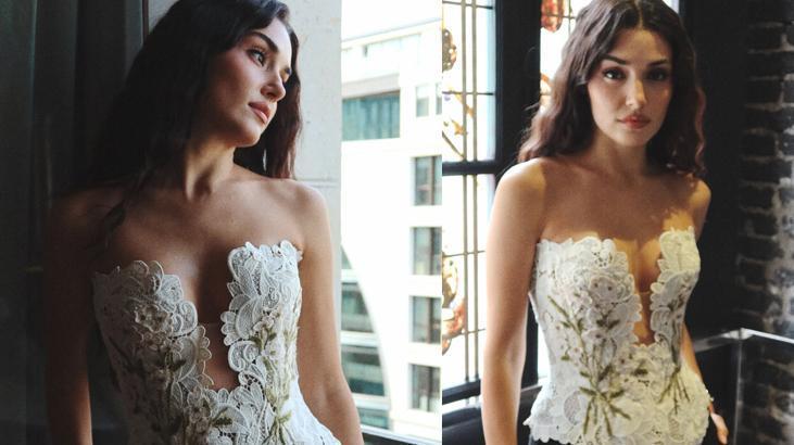 Parise Hande Erçel damgası Zarafetiyle büyüledi