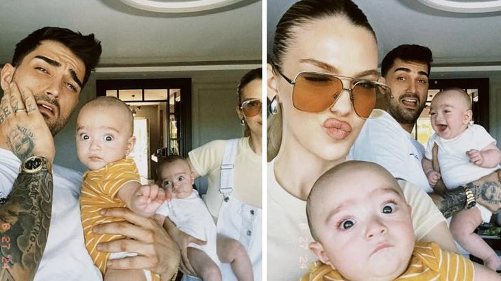 İbrahim Tatlısesin torunları kocaman delikanlı oldu İşte Emir ve Ayelin son hali
