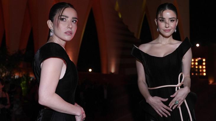 Özge Gürel Mısır'daki El Gouna Film Festivali'nde şıklığıyla göz kamaştırdı