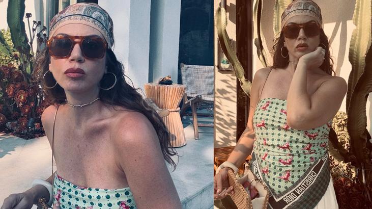 Hamile olan Gökçe Bahadır ile Merve Dizdar aynı karede bir araya geldi