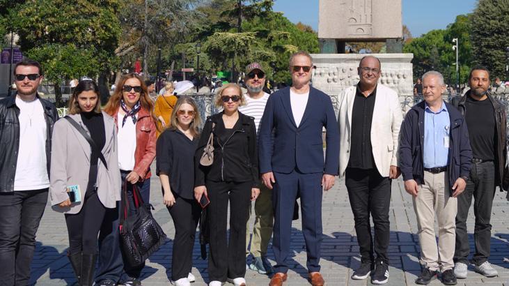 Ödüllü İngiliz oyuncu Owen Teale festival için geldiği İstanbul'u gezdi