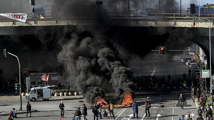 Student protests and unrest continue in France and Italy