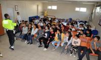 Malkara'da öğrencilere trafik eğitimi