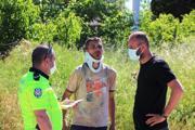 Kavşakta 2 otomobil çarpıştı: 5 yaralı