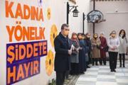 Bergama'da Kadına Şiddetle Mücadele Günü'nde farkındalık etkinliği