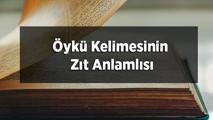 Öykü Kelimesinin Zıt Anlamlısı Nedir? Öykünün Zıt Anlamlısı Olan Sözcükler