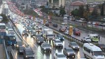 İstanbul'da trafik yoğunluğu yüzde 78'e ulaştı