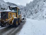 Trabzon'da 168, Giresun'da 215 yerleşim yolu, kardan kapandı