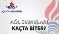 AÖL SINAV SÜRESİ 📌 AÖL kaçta başlar, kaçta biter? AÖL 1. dönem sınavları kaç dakika?