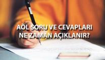 AÖL SORU VE CEVAPLARI 2024 📍 Açık Öğretim Lisesi soru ve cevapları ne zaman açıklanacak? AÖL puan hesaplama nasıl yapılır?