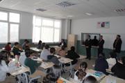 Karlıova Kaymakamından LGS sınavına hazırlanan öğrencilere ziyaret