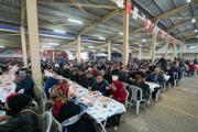 Manisa'da iftar sofrasının bu defaki adresi Kırkağaç oldu