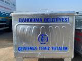 Bandırma Belediyesi. yeni çöp konteynerleri aldı