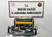 Mersin'de define avcılarına suçüstü