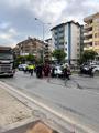 Polisten kaçan ehliyetsiz ve alkollü sürücü kaza yapınca yakalandı; o anlar kamerada