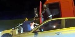 İstanbul - Avcılar'da trafik kavgası kamerada