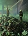 Geri dönüşüm fabrikasında yangın