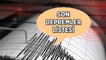 19 NİSAN CUMARTESİ SON DEPREMLER LİSTESİ! Az önce deprem mi oldu, nerede kaç şiddetinde? AFAD/Kandilli Rasathanesi son depremler listesi...