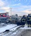 Burdur'da Kaza: 1 Ölü, 4 Yaralı