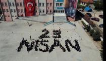 Karabük’te öğrencilerden 23 Nisan’a özel koreografi