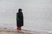 Kayıp balıkçının eşi, 132 gündür sahilde umutla bekliyor