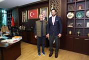 Türkiye Güreş Federasyonu Başkanı Taha Akgül, Abdurrahman Dursun’u ziyaret etti