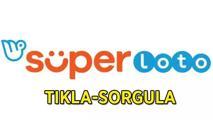 SÜPER LOTO SORGULAMA EKRANI | 4 Mayıs Pazar Milli Piyango Süper Loto çekiliş sonuçları belli oldu! Süper Loto sorgulanır?