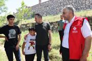 Diyarbakır Vakıflar Bölge Müdürlüğü 120 çocuk için Eğil'de gezi düzenledi