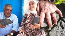 Büyük bir ateş parçası bahçesine düştü! 'Anneler günü hediyesi gökten geldi'