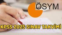 KPSS SINAV TAKVİMİ 2025: ÖSYM KPSS lisans, ön lisans ve ortaöğretim başvuruları ne zaman yapılacak?