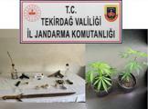 Tekirdağ'da 4 ilçede uyuşturucu operasyonu; 6 gözaltı