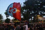 Trabzonspor taraftarları, Ziraat Türkiye Kupası finalini dev ekrandan takip etti