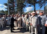 Hacı adayları uğurlandı