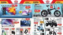 23 MAYIS CUMA BİM AKTÜEL İNDİRİMLERİ! 📢 BİM 23 Mayıs Cuma aktüel kataloğunda bu hafta hangi ürünler satışa çıkacak? ATV, 26 Jant Amörtisörlü Bisiklet, Plaj Çantası, Plaj Havlusu, Şişme Bot...