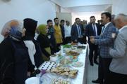 Kahta Halk Eğitim Merkezi yıl sonu sergisi açıldı