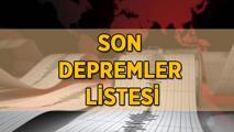 AZ ÖNCE DEPREM Mİ OLDU? 📍 Kandilli Rasathanesi/AFAD en son nerede, kaç şiddetinde deprem oldu? 31 Mayıs yeni son depremler listesi...
