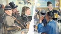 Manet yırttı, sergi birleştirdi