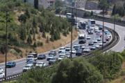 Bayram tatilinden dönenler, Anadolu Otoyolu'nun Kocaeli ve Sakarya kesiminde yoğunluk oluşturuyor