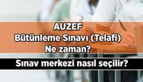 İstanbul Üniversitesi AUZEF bütünleme sınavı (Telafi) ne zaman, sınav merkezi nasıl seçilir? 2025 İstanbul Üniversitesi AUZEF bütünleme sınavı tarihleri ne zaman, sınav yerleri belli oldu mu?