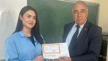 Meslek lisesine geçti, okul birincisi oldu! Şimdi dünya çapında bir hedefi var
