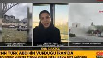 CNN Türk Özel Haberler Şefi Fulya Öztürk İran'dan bildirdi, sokaklar alarmda!
