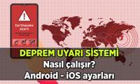 Telefondan deprem alarmı nasıl çalar? 📳 Deprem uyarı sistemi nasıl çalışır? Android, iOS (Apple, iPhone) deprem alarmı nasıl açılır?