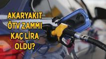AKARYAKITA ÖTV ZAMMI GELDİ Mİ? 3 Temmuz Benzin ve Motorine ÖTV zammı geldi mi, kaç lira zam gelecek? Güncel akaryakıt fiyatları...