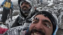 Ağrı Dağı'nda temmuz soğuğu: Eksi 35 derece
