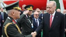 Cumhurbaşkanı Erdoğan, Ekonomik İşbirliği Zirvesi için Hankendi’de