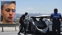 Çatalca'da bariyerlere çarpan otomobildeki astsubay hayatını kaybetti, 2 uzman çavuş yaralandı