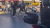 Yer: Esenyurt! Motosikletli kadınlara dehşeti yaşattılar