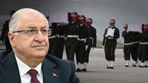 Bakan Güler'den şehit askerlerimiz için açıklama: Acımız büyük, hislerimiz tarifsiz