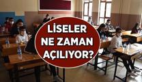 Liseler ne zaman açılıyor? 2025-2026 Eğitim yılında lise hazırlık, 1,2,3,4. sınıflar hangi ayda, hangi gün okula başlıyor?