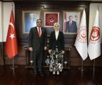 Bakan Göktaş, Bahreyn Krallığı'nın Ankara Büyükelçisi Marzooq'u kabul etti